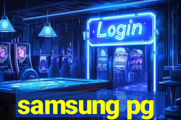 samsung pg